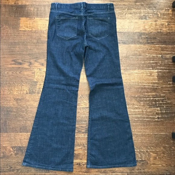 Club Monaco Dark Wash Ella Flare Jeans - Picture 9 of 13